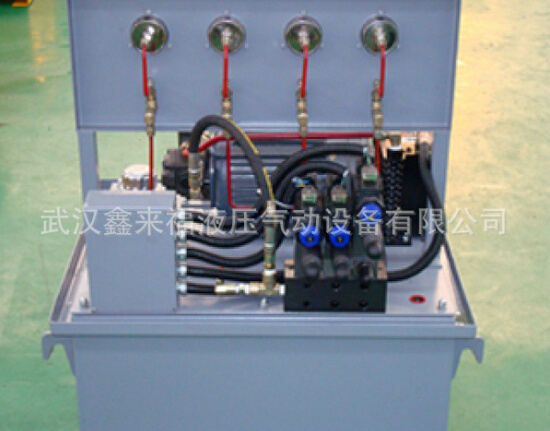 Ultra high pressure hydraulic station, high pressure hydraulic system